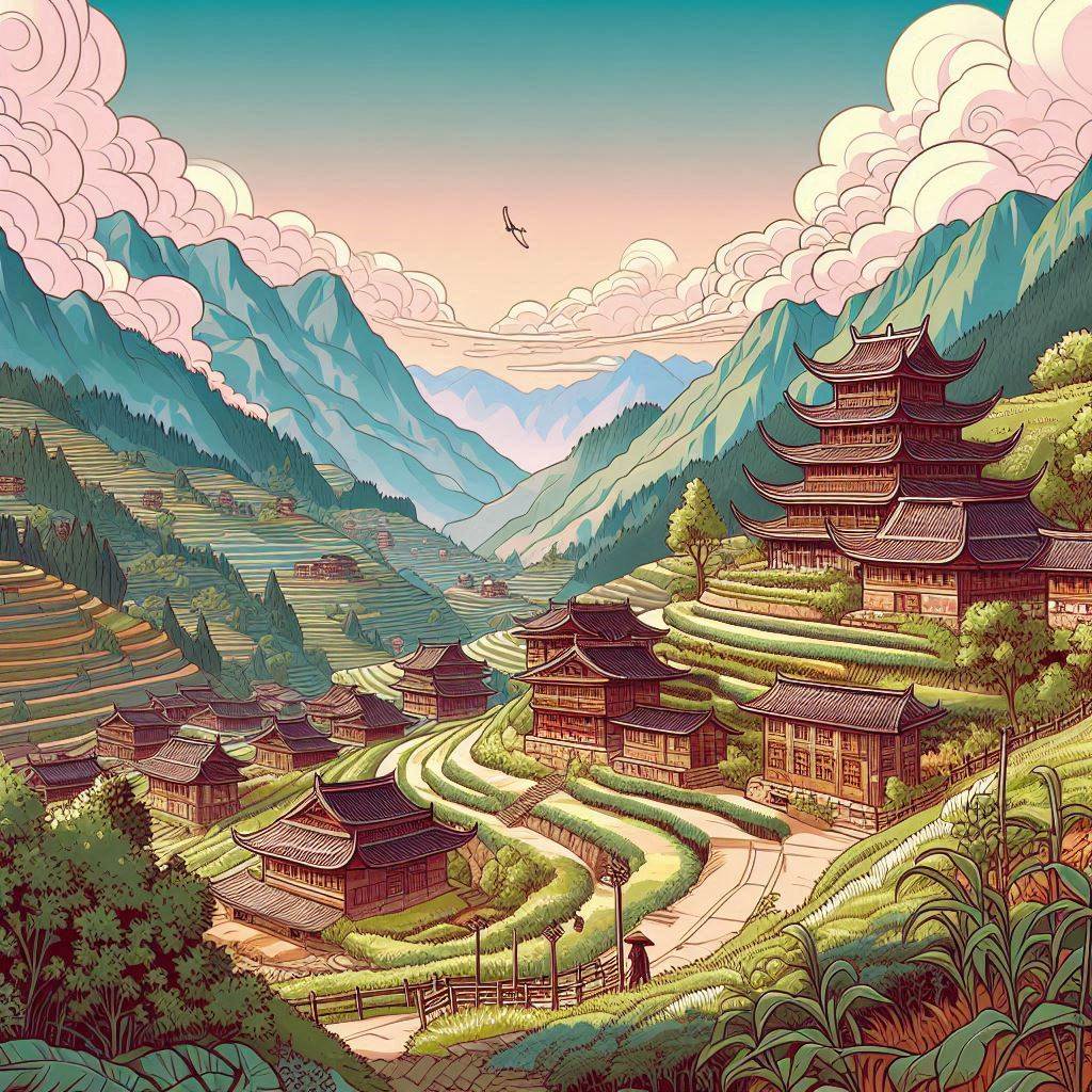 Paysage du Yunnan